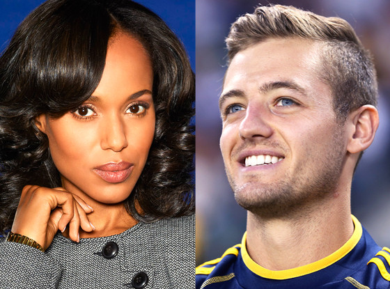 Kerry Washington, Robbie Rogers Kerry Washington, Robbie Rogers